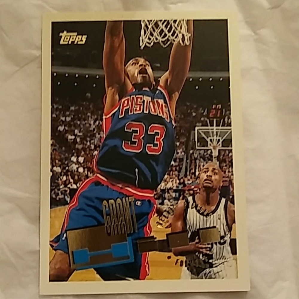 Grant Hill Detroit Pistons Card